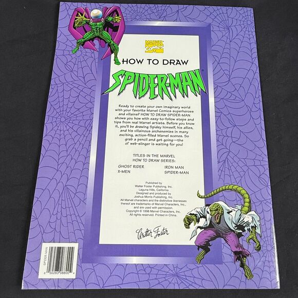 VTG Lot Of 3 Spider-man Books Venom Factor How To Draw Spider-girl Wizard Comic - Picture 12 of 12